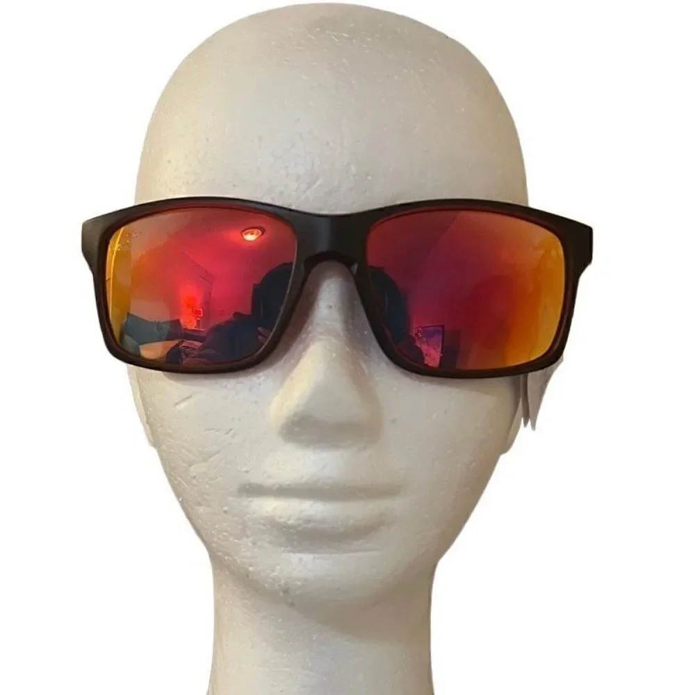 Hang Ten UV 400 Polarized Red Mirrored Sport Sunglasses unisex